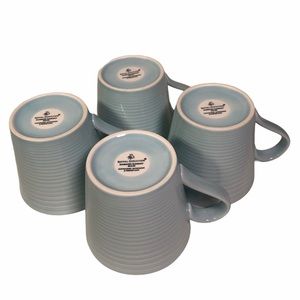 Royal Doulton Gordon Ramsay Maze baby blue mugs